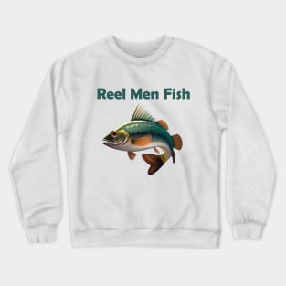 Reel Men Fish Crewneck Sweatshirt